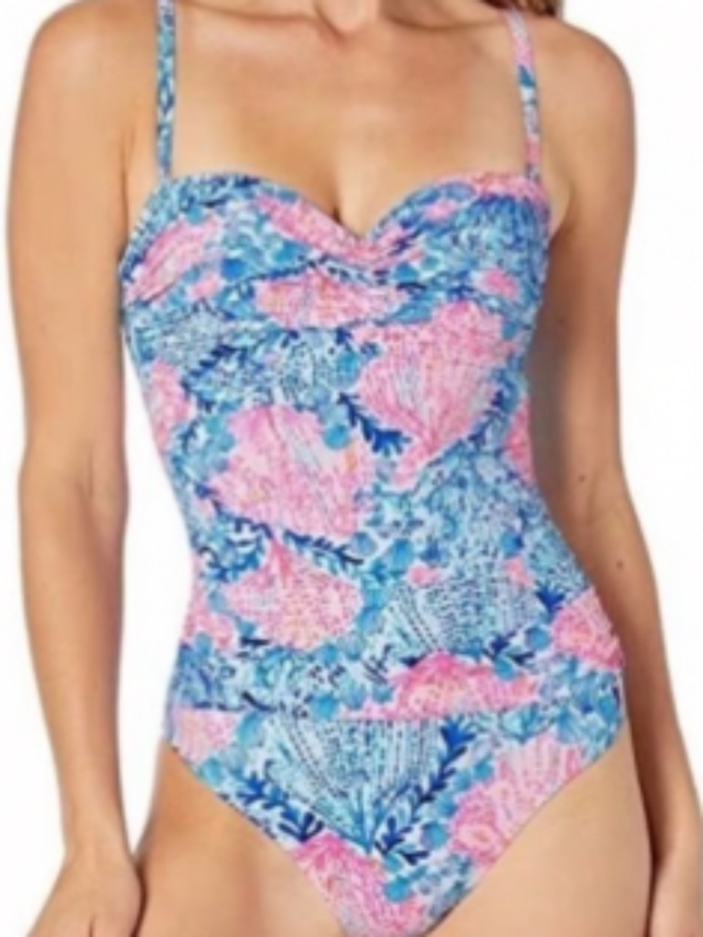 Lilly Pulitzer Swim | Lilly Pulitzer Layne Abstract Jaspen One-Piece Size 16